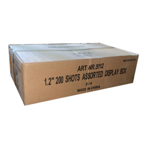 1,2" 200 Shots Assorted Display Box